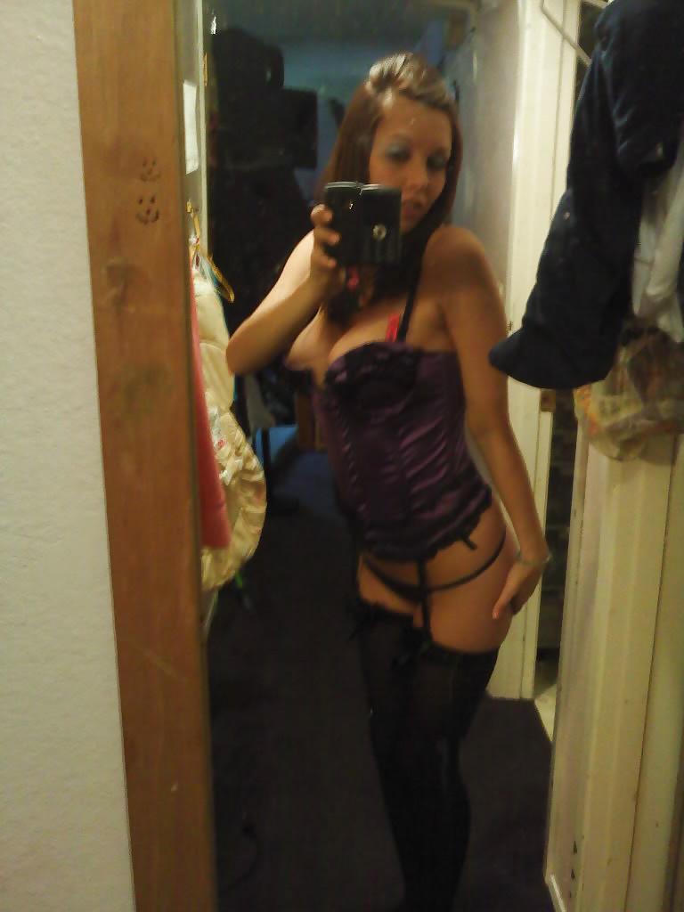 23P Self shot stockings
