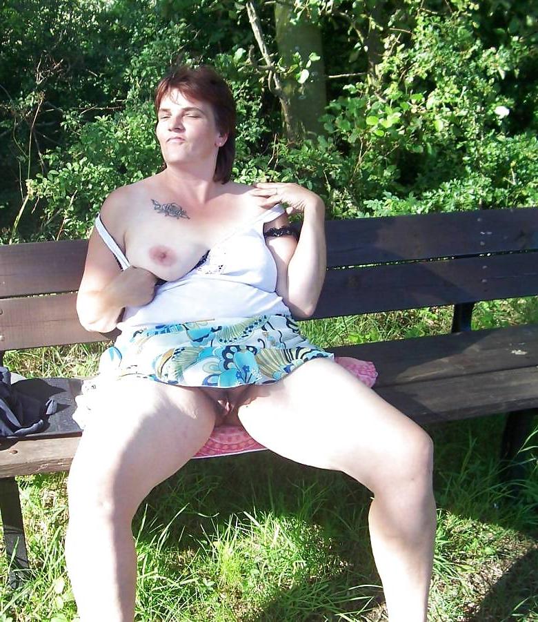 25P Sluts upskirt and nude on benches