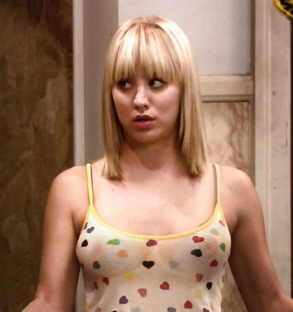 14P Kaley Cuoco See-Thru 2
