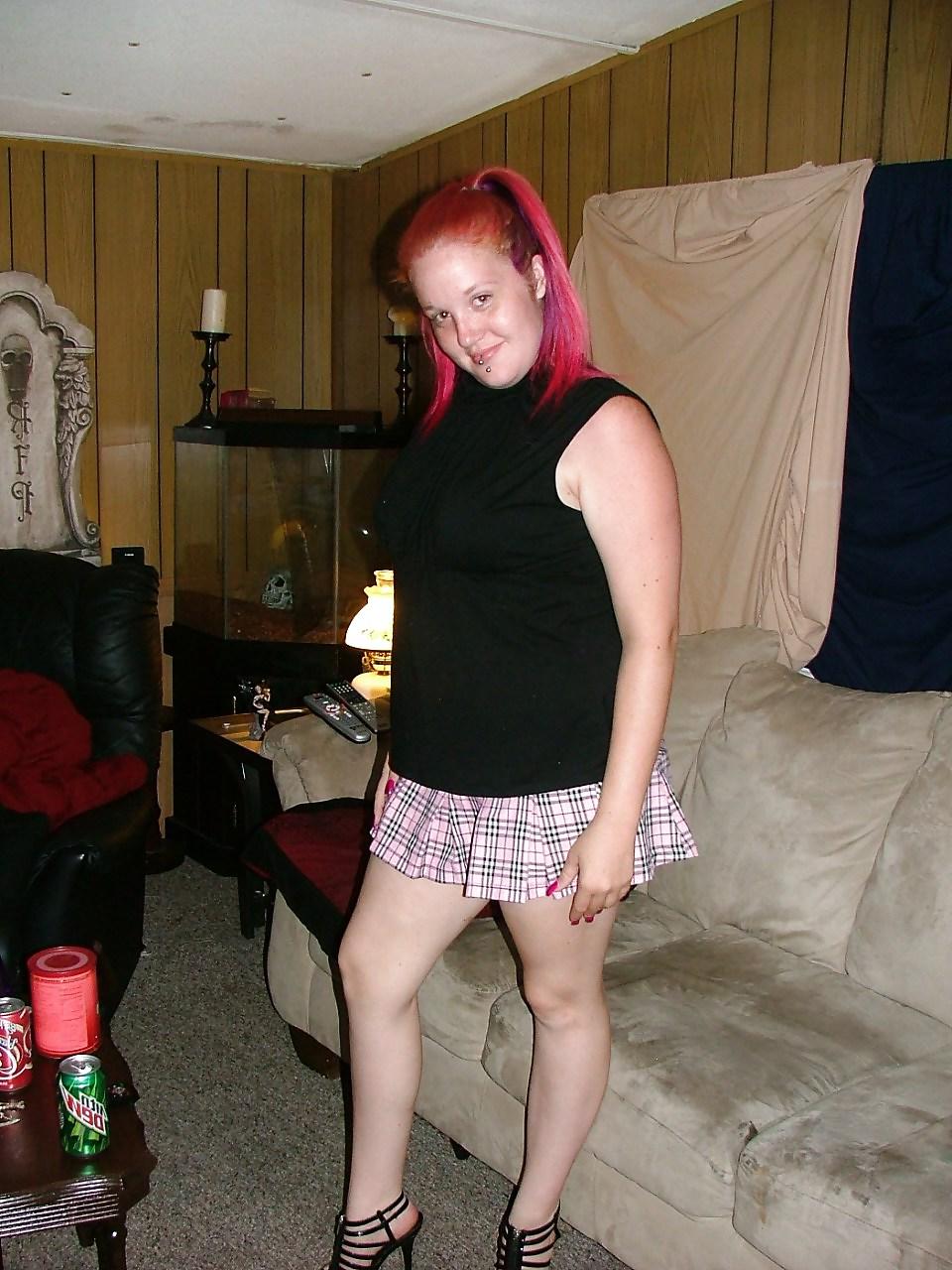 25P Ex Wife in Schoolgirl Skirt, High Heels(Foot Fetish) Part 1