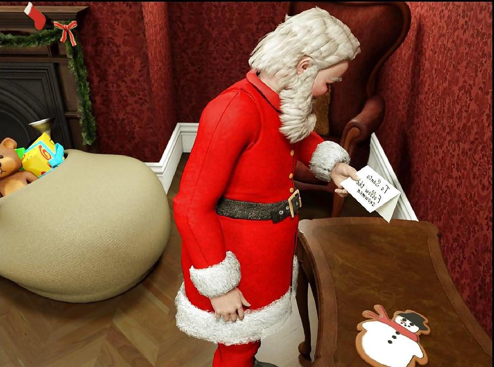 25P 3D - Santa is Cumming