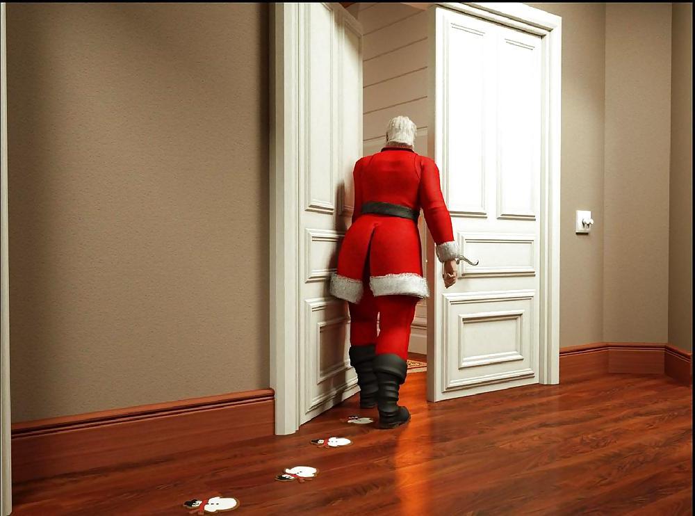 25P 3D - Santa is Cumming