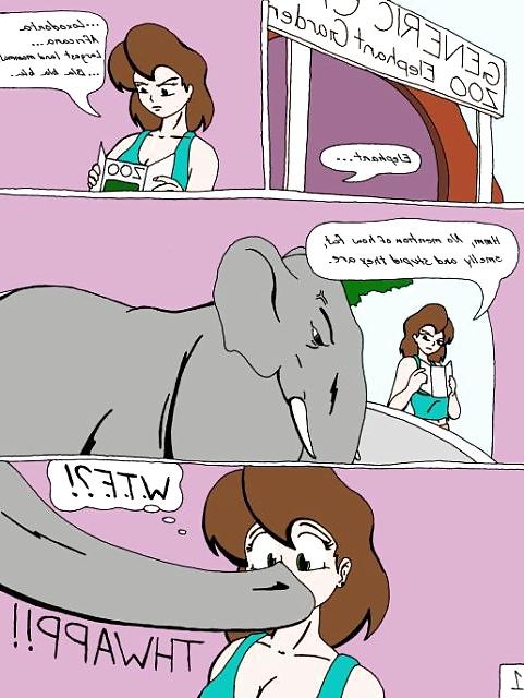 6P Elephant TF Comic