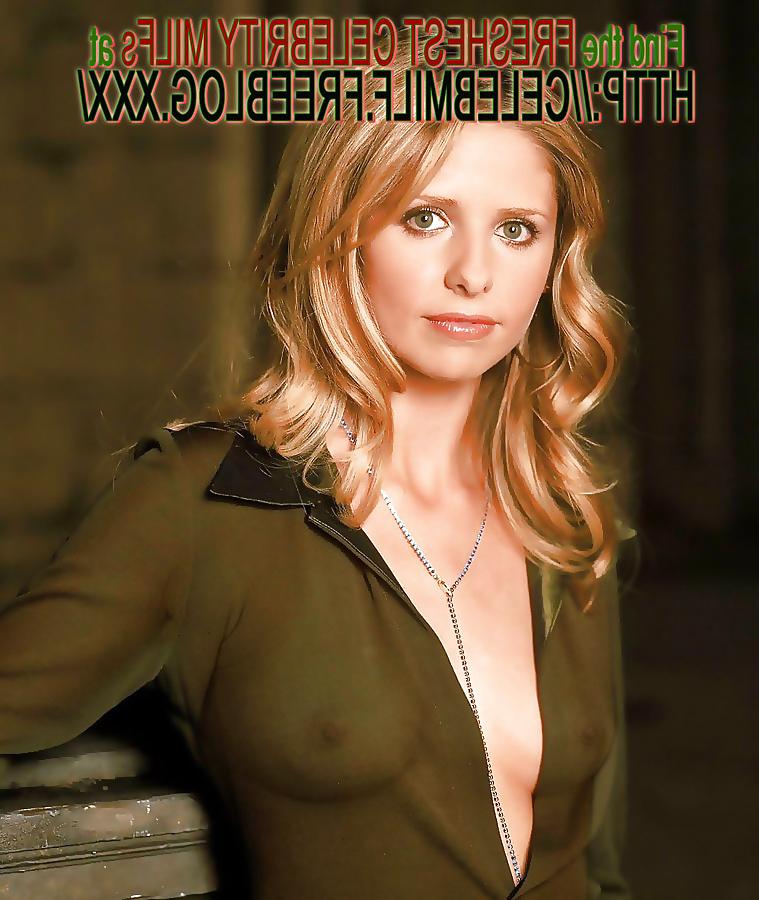 8P Sarah Michelle Geller See-Thru