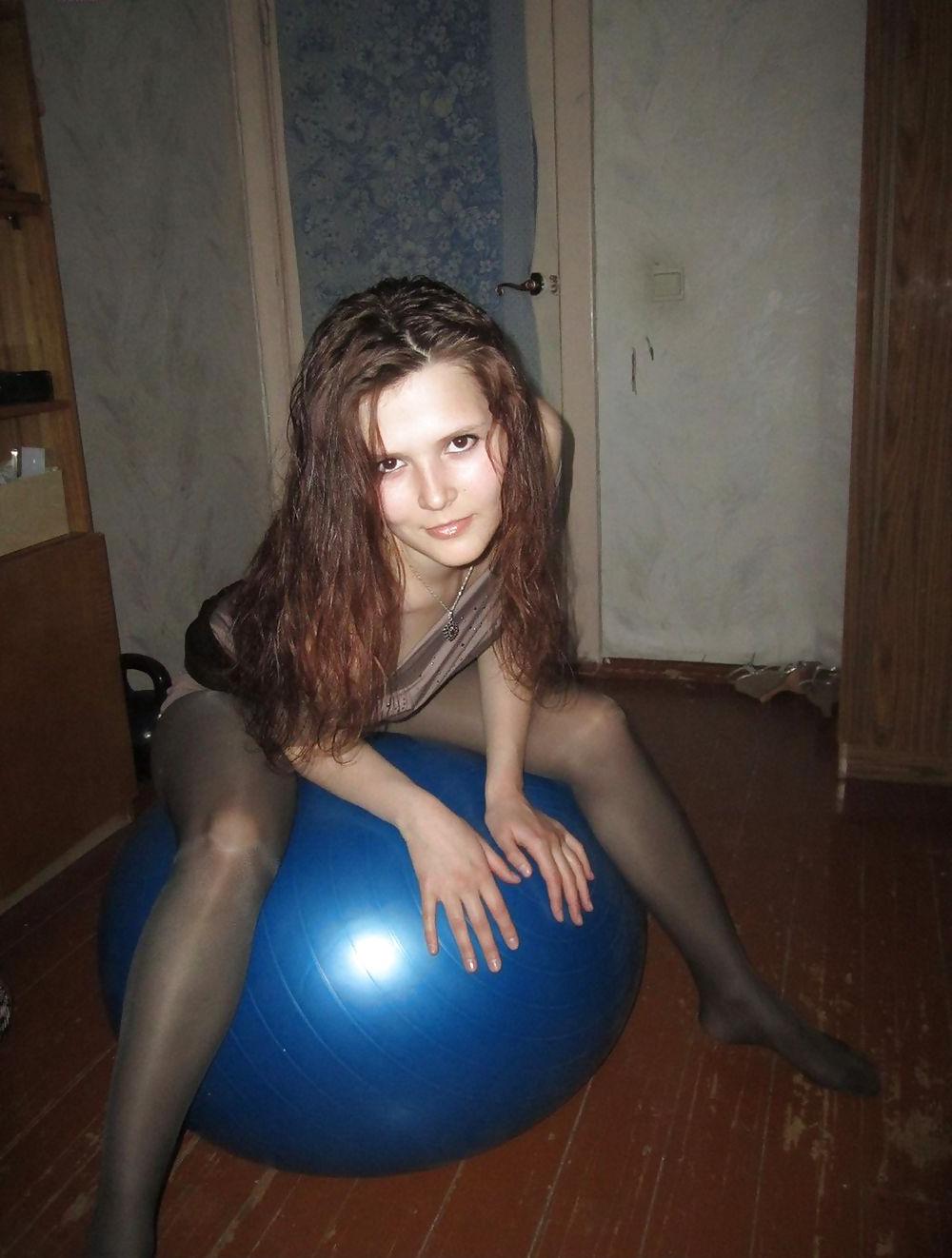 25P Sexy Russian Redhead showing her beauty Part 2