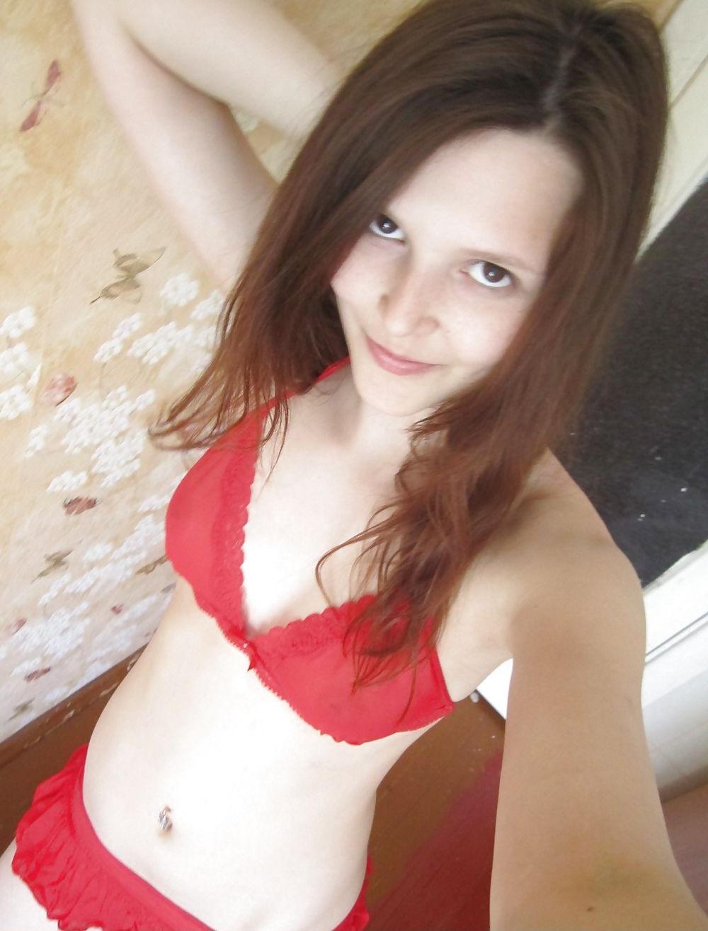 25P Sexy Russian Redhead showing her beauty Part 2