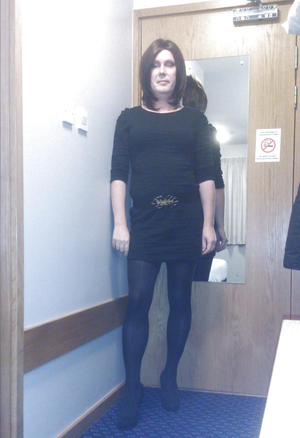12P Black stockings with leg and foot close ups