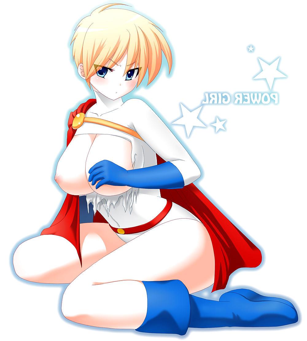 25P Comic Babes: Power Girl