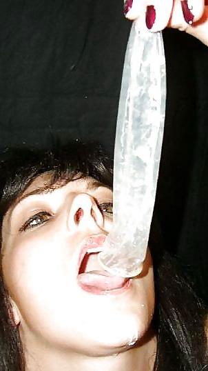 25P Sucking the Rubber Oyster - Condom Fun