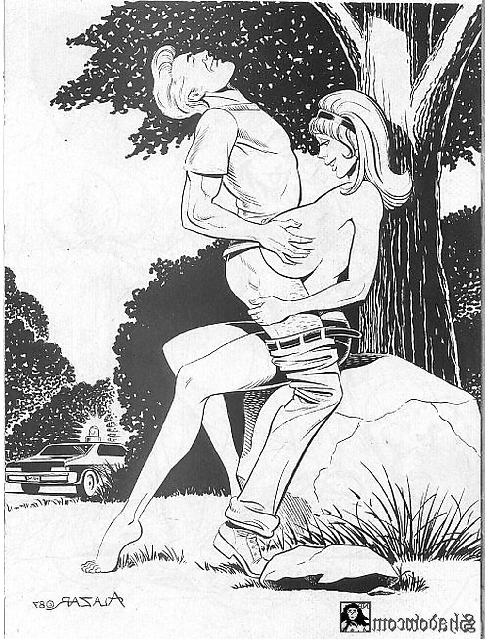 25P Comic - Alazar's Busty Babes