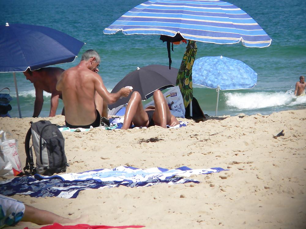 5P Mature beach topless