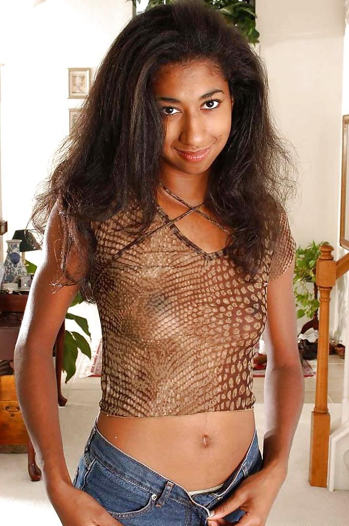 25P Penelope, ebony beauty, hairy armpits and small tits