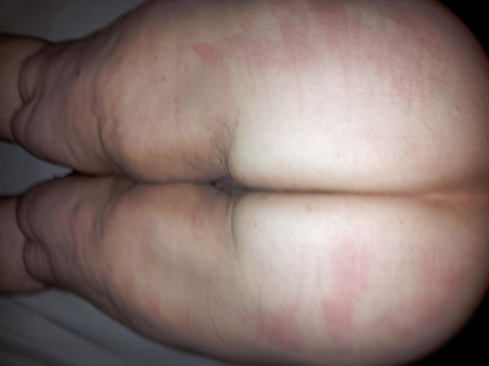 5P BBW Wife's Ass Slapped Hard