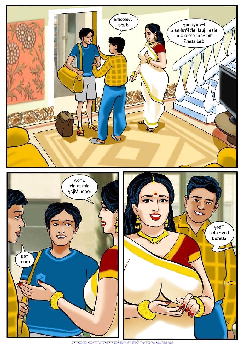 25P Aunty Comics collection