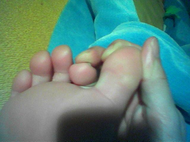 10P Cindy 's Feet - Foot model long flexible toes smooth soles 