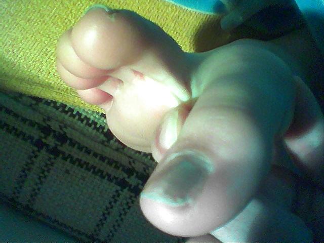 10P Cindy 's Feet - Foot model long flexible toes smooth soles 