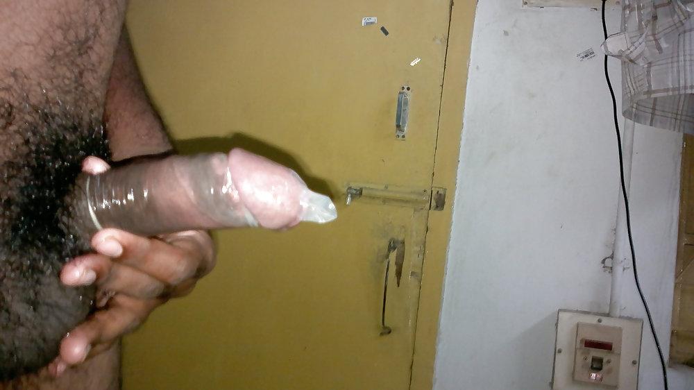 6P My Cock with Condom