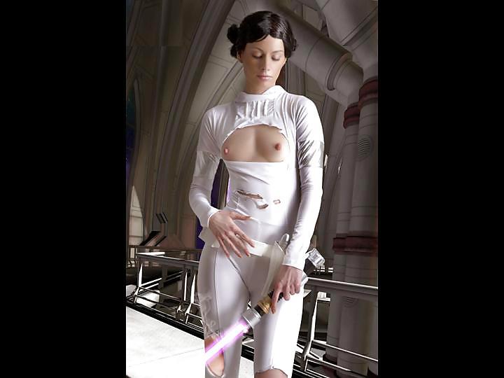 25P Star Wars Fans Nude Dressed and Undressed