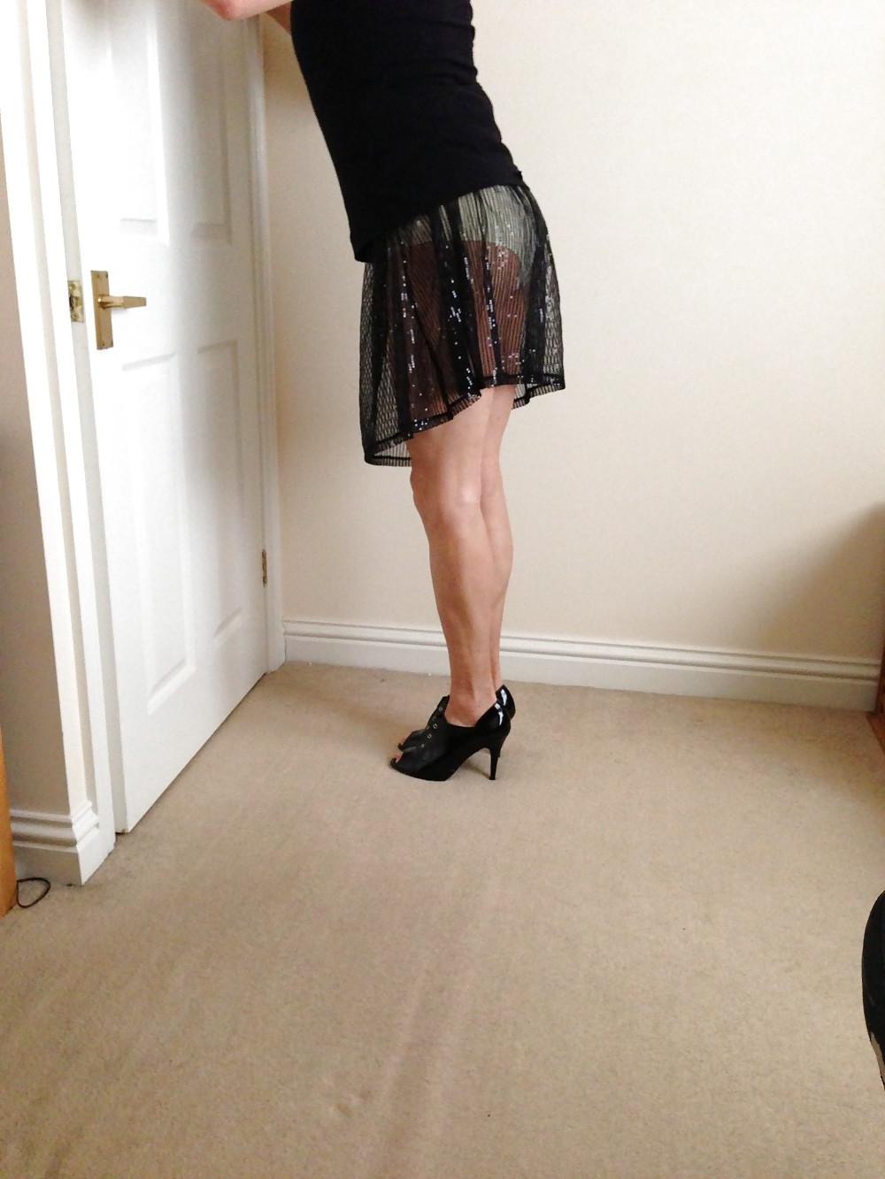5P See through skirt and panties