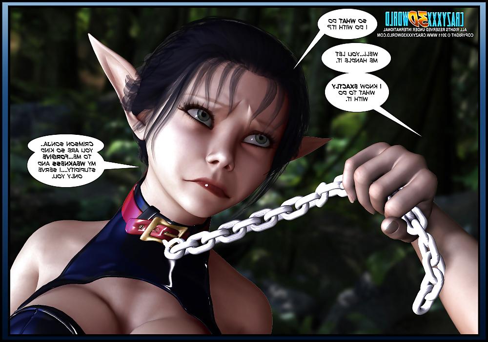 25P 3D Comic: Crimson Sonja 1