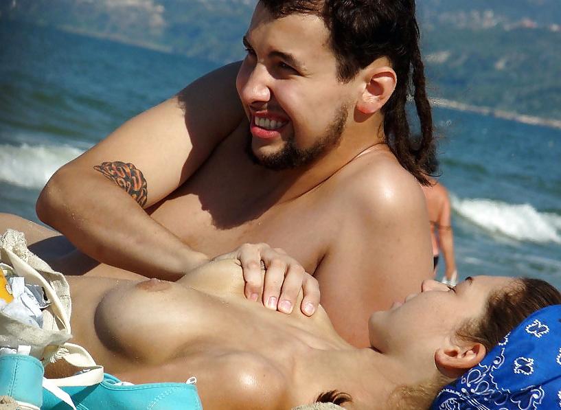 25P Topless Beach - 13
