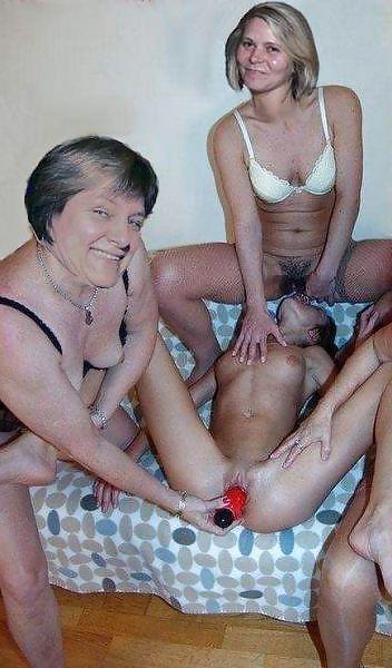 25P Horny Lesbians Outside and in groups