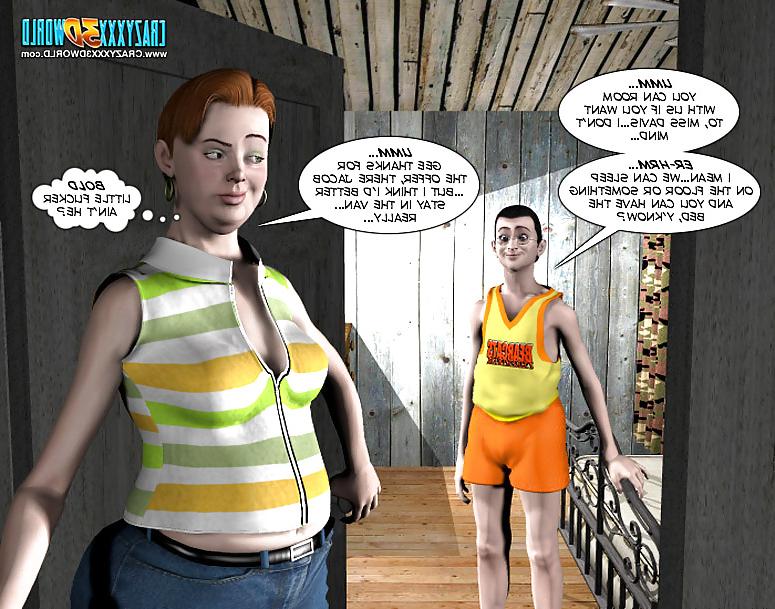 25P 3D Comic: Chaperone 1