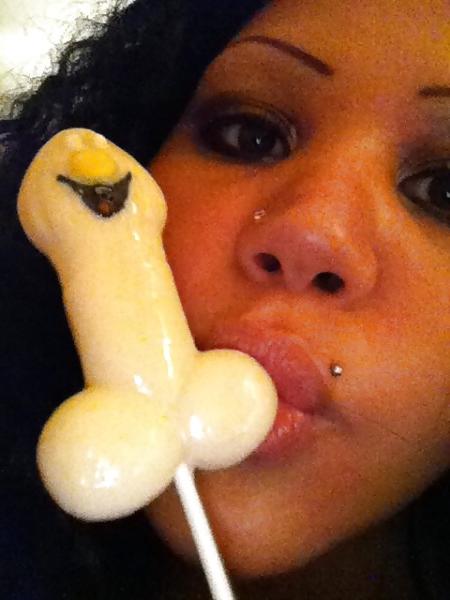 4P I lick the lollipop