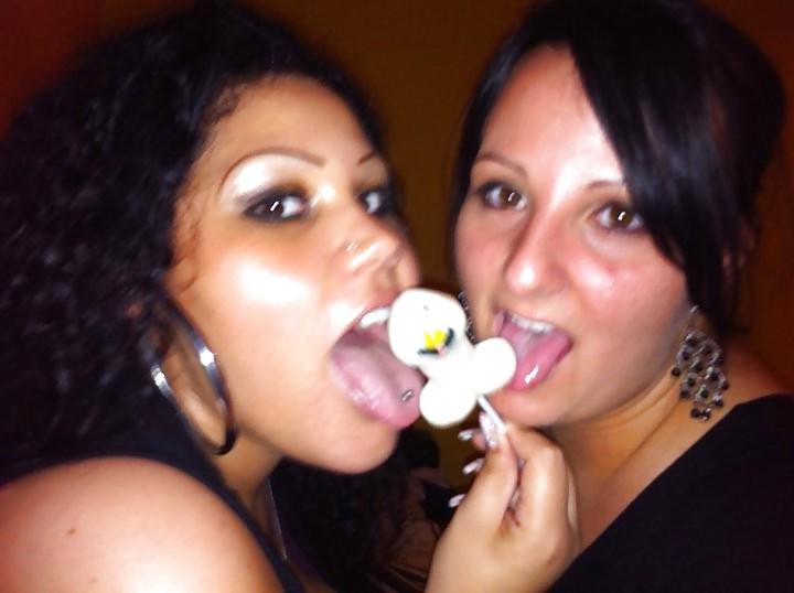 4P I lick the lollipop