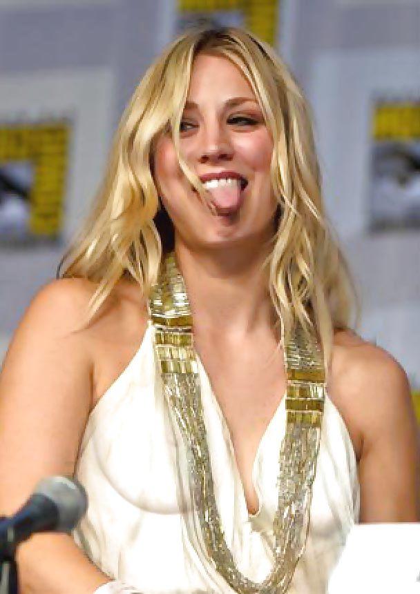 15P Kaley Cuoco See-Thru 4