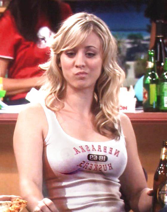 15P Kaley Cuoco See-Thru 4