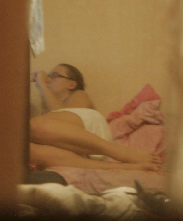 25P Spying through the window