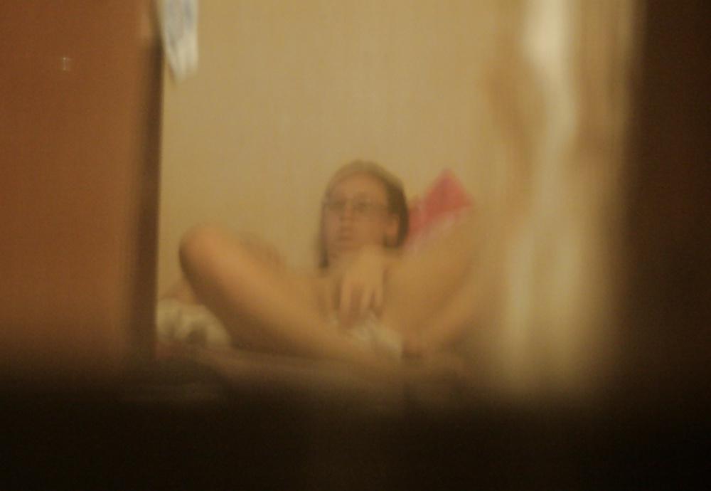 25P Spying through the window