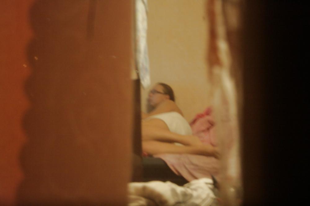 25P Spying through the window