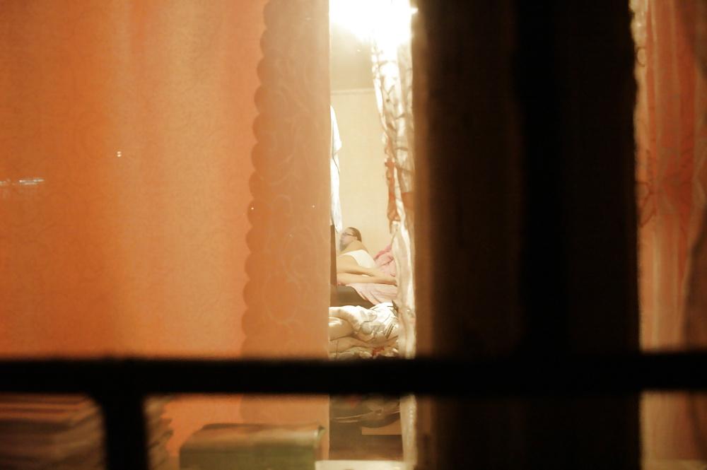25P Spying through the window