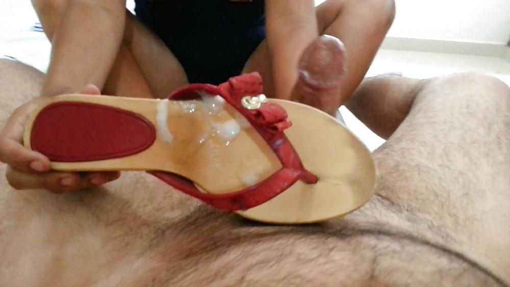 10P Sandal  footjob