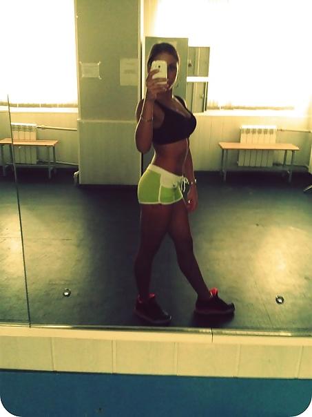 25P Russian sexy dance chick - Genrieta (She love black guy)