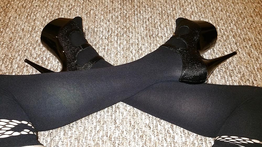 12P Heels, Hose, and Fleshlight