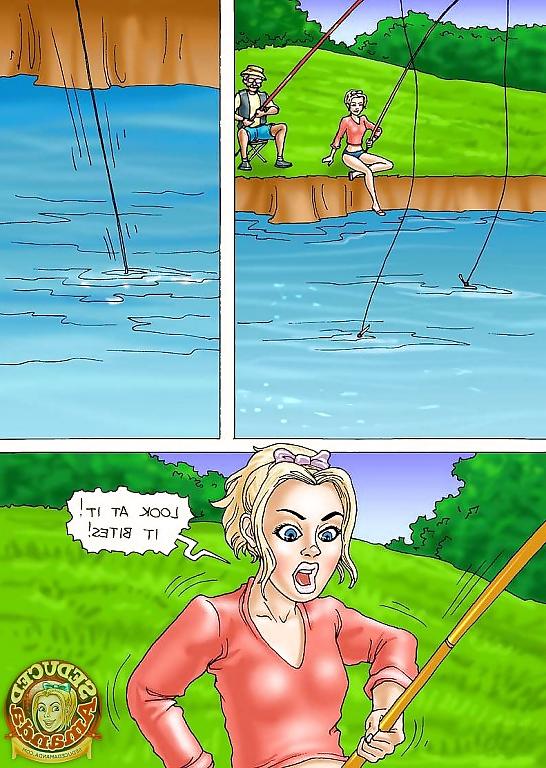 15P Seduced Amanda - A Lovely Fishing 