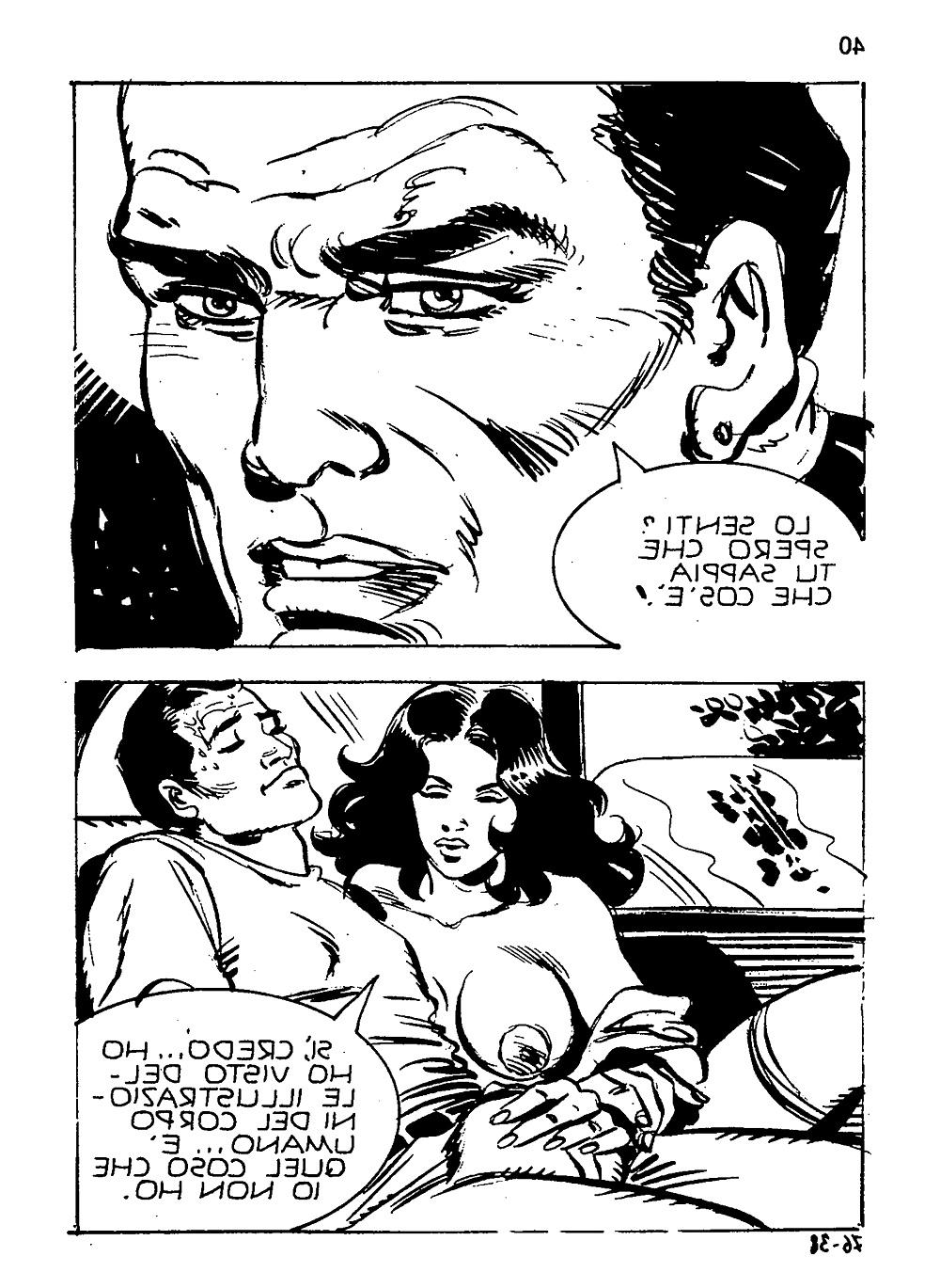 12P Old Italian Porno Comics - Vecchio fumetto porno italiano