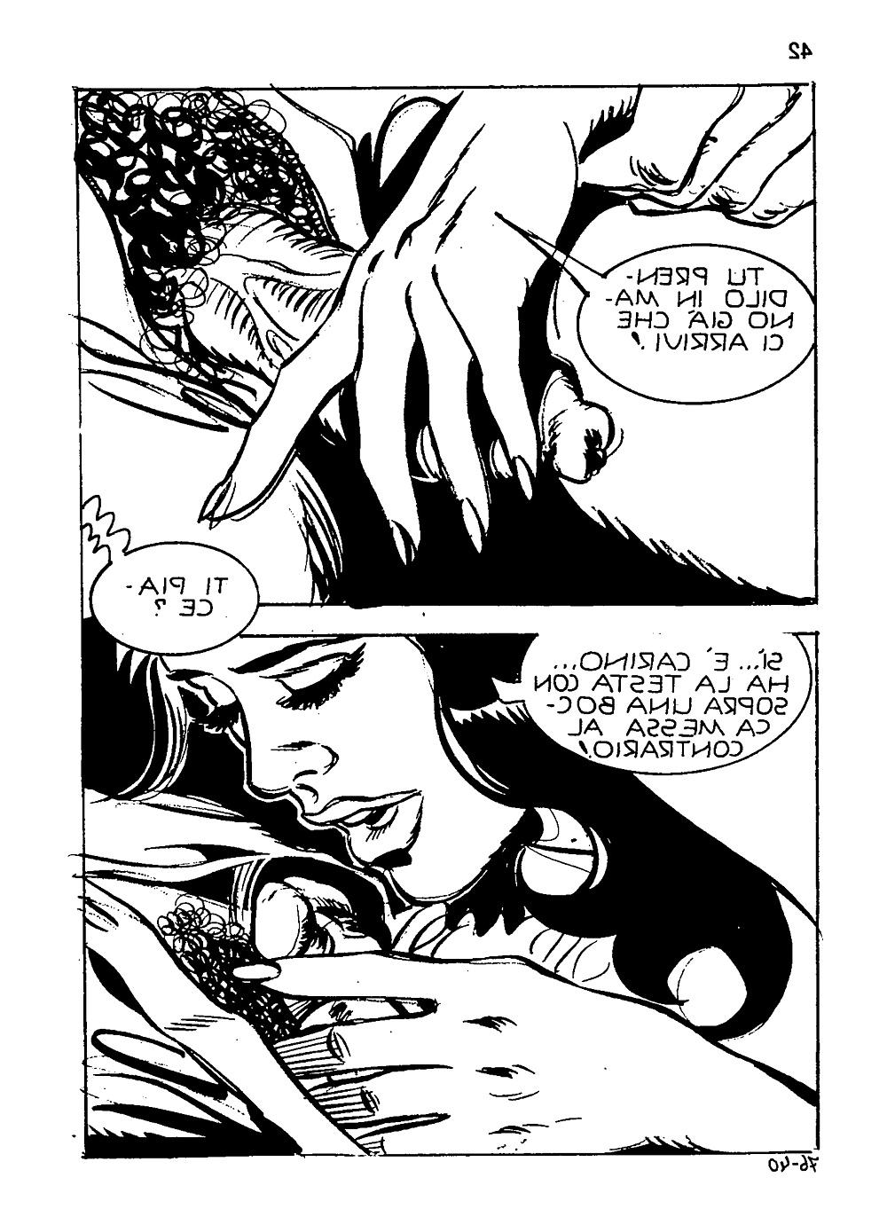 12P Old Italian Porno Comics - Vecchio fumetto porno italiano