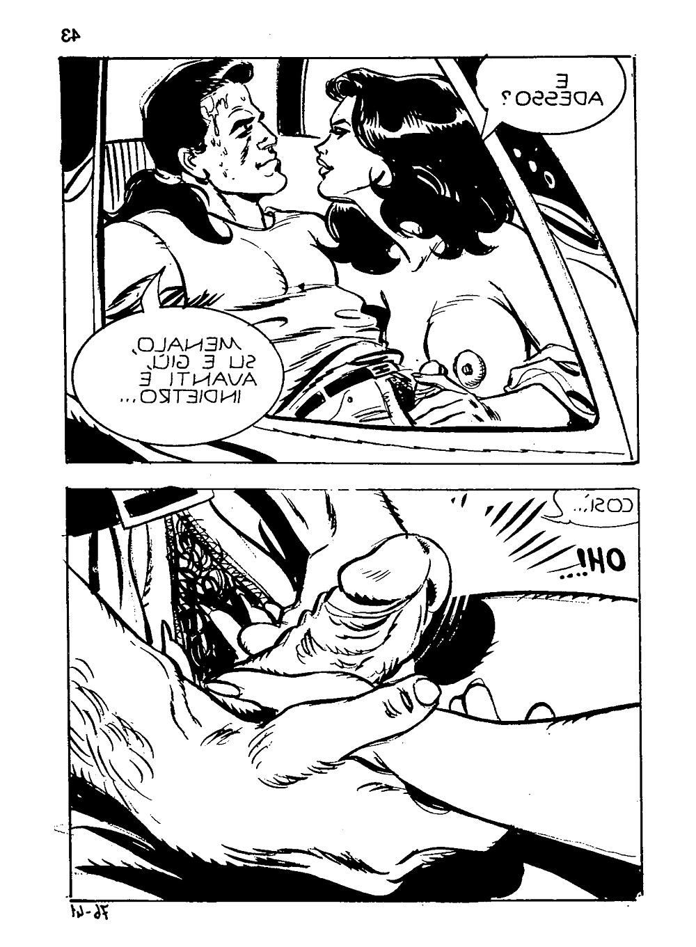 12P Old Italian Porno Comics - Vecchio fumetto porno italiano