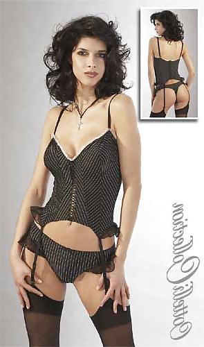 25P Sexy corsage and corset,greek sex shop,stockings,dress
