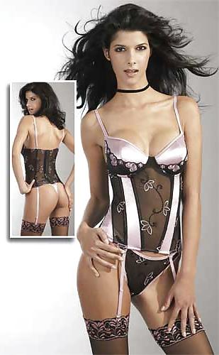 25P Sexy corsage and corset,greek sex shop,stockings,dress