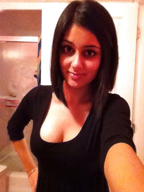 8P Innocent looking NRI desi babe