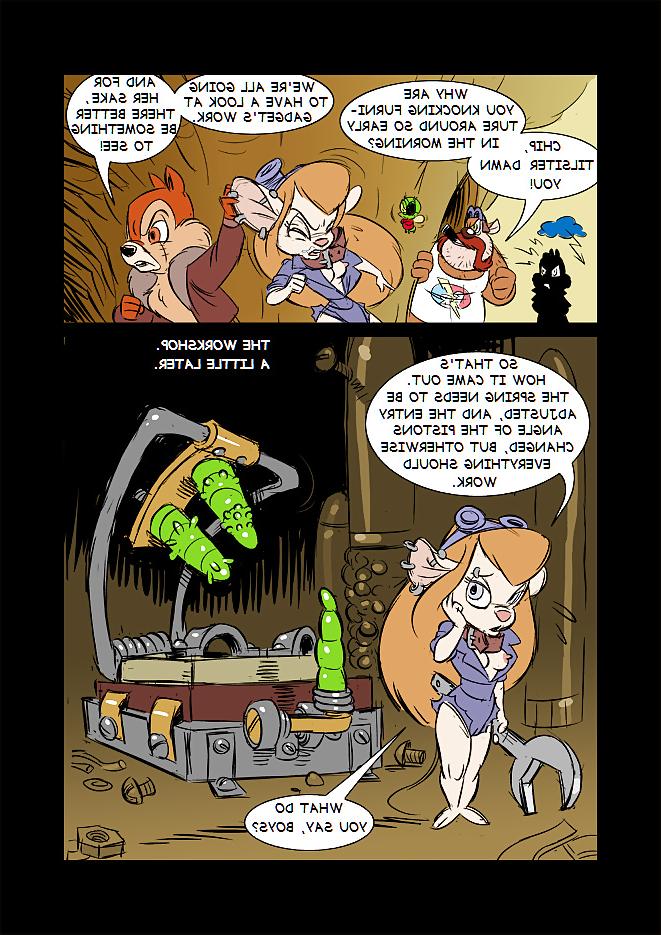 23P Gadget Hackwrench Comic Gaikohulstvo
