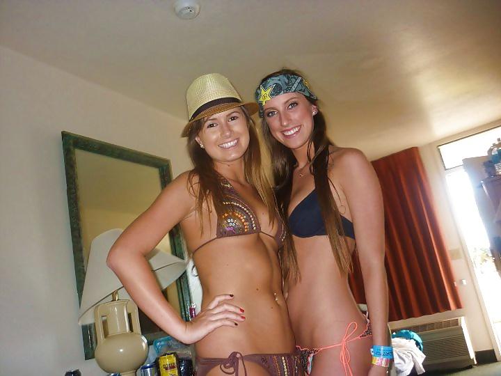 25P Slutty sorority girls on Spring Break.