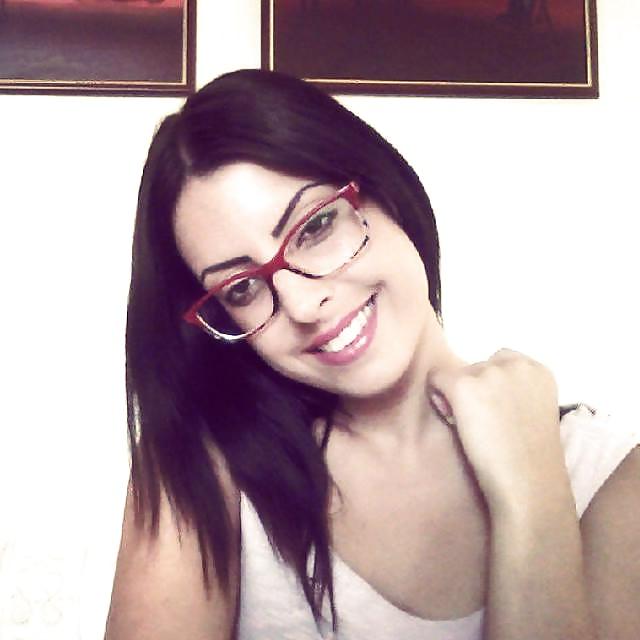 7P Angela Macedonian teen for jizzing on her glasses