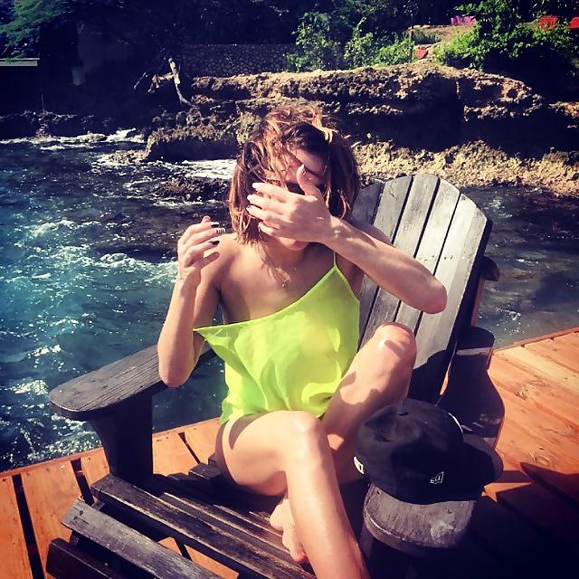 20P Caroline Flack see-through