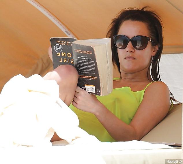20P Caroline Flack see-through